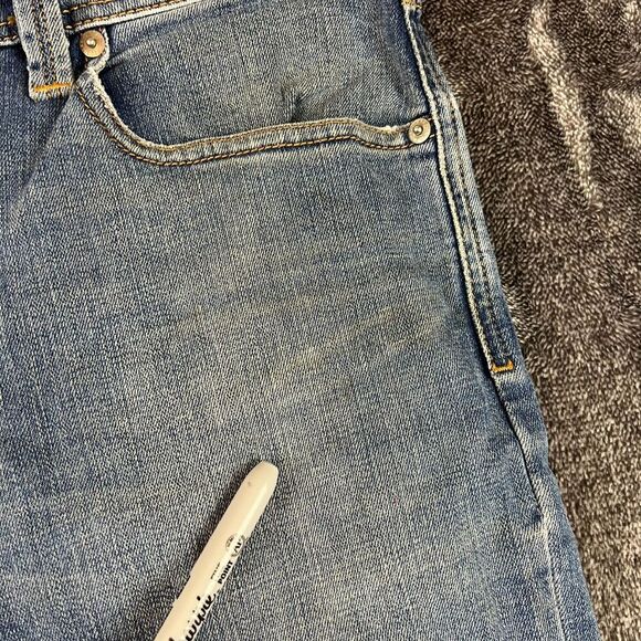 Diesel Larkee-Beex Light Blue Denim Jeans Tapered Men's 33(35X29 Button Fly - Picture 7 of 15